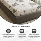 Elegant Weavers Cloud Single Bedsheet with Pillow Cover (150x220 cm)
