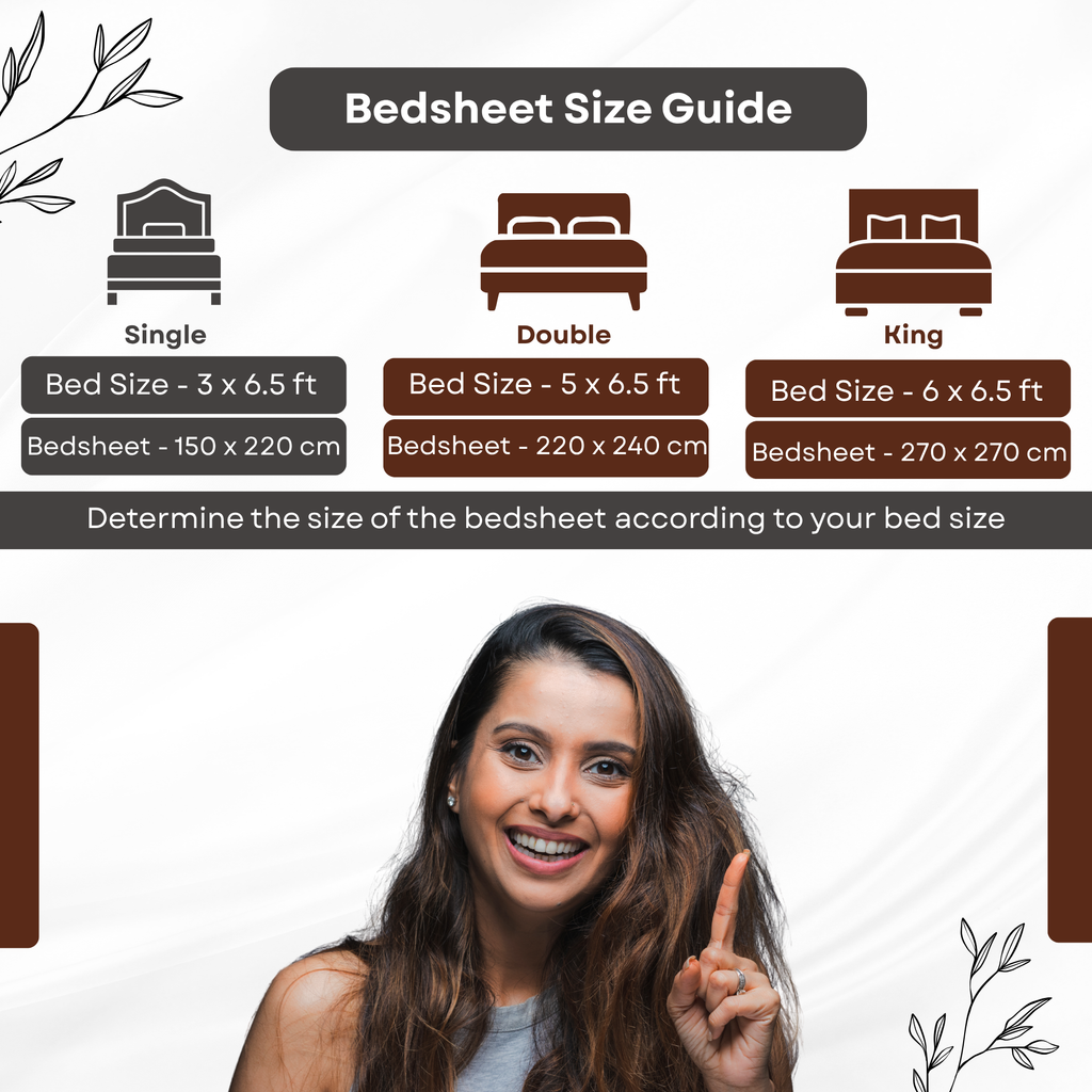 Elegant Weavers Cloud Single Bedsheet with Pillow Cover (150x220 cm)