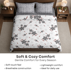 Elegant Weavers Chartuse Double Bedsheet with 2 Pillow Covers (220x250 cm)
