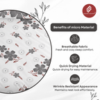 Elegant Weavers Chartuse Double Bedsheet with 2 Pillow Covers (220x250 cm)