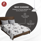 Elegant Weavers Chartuse Double Bedsheet with 2 Pillow Covers (220x250 cm)