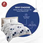 Elegant Weavers Erasmus Modern Double Comforter (210x220 cm)