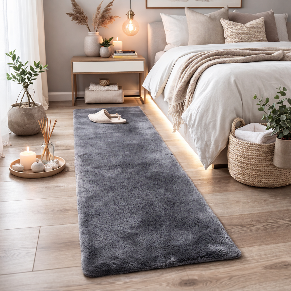 Elegant Weavers Sepia Runner Rug Beige (50x140 cm)