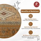Elegant Weavers Jaima Jaipuri Single Bedsheet (140x215 cm)
