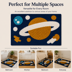 Elegant Weavers Lapis Door Mat Blue (38x58 cm)