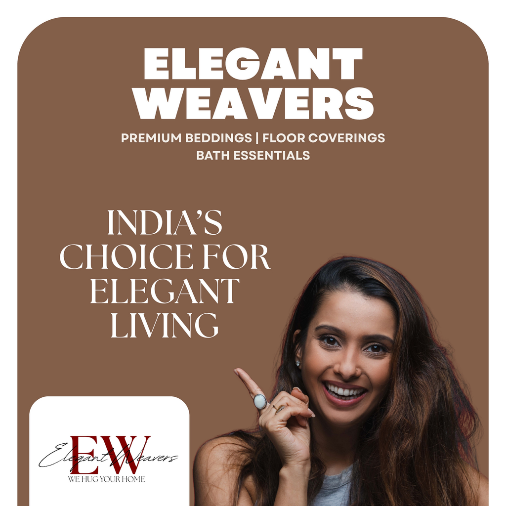 Elegant Weavers Inca Jaipuri Pattern Double Bedsheet (220x235 cm)
