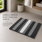 Elegant Weavers Sable Door Mat Grey (38x58 cm)