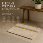 Elegant Weavers Porpoise Door Mat Grey (40x60 cm)