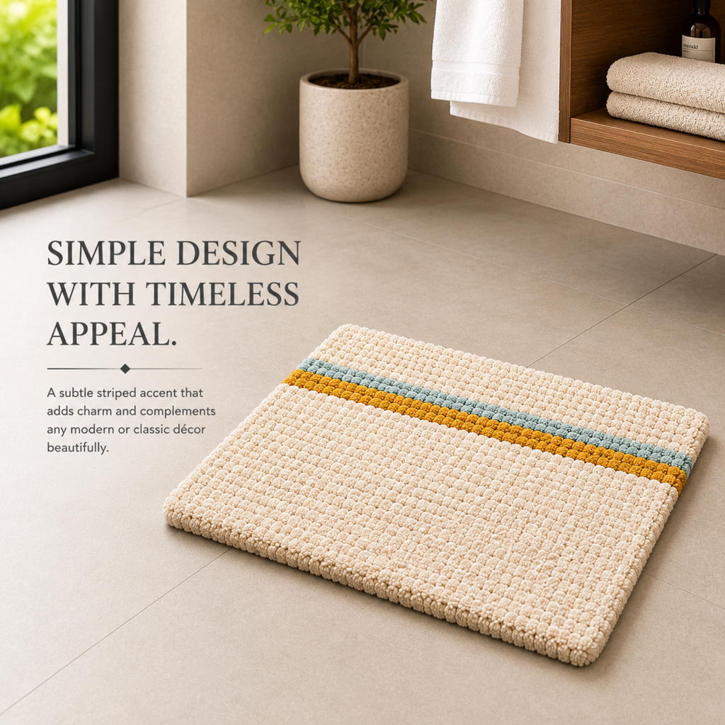 Elegant Weavers Porpoise Door Mat Grey (40x60 cm)