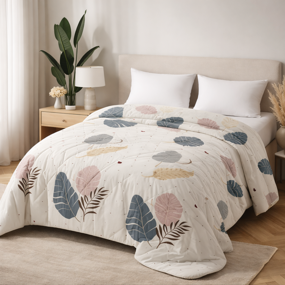 Elegant Weavers Plancton Feather Double Comforter (210x220 cm)