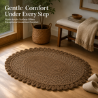 Elegant Weavers Pewster Door Mat (40x60 cm)