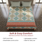 Elegant Weavers Samara Double Bedsheet with 2 Pillow Covers (45x67 cm)
