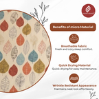 Elegant Weavers Dijon Double Bedsheet with 2 Pillow Covers (215x230 cm)