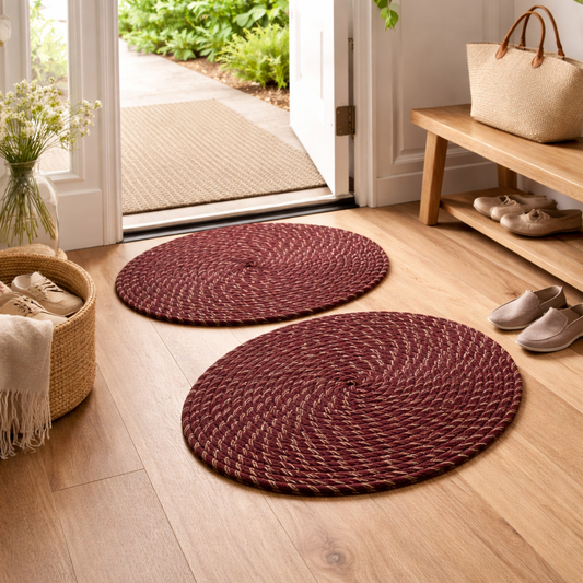 Azure Door Mat Set of 2 (40x40 cm)